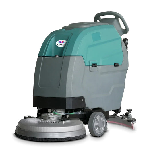 Battery Powered Walk Behind Commercial Floor Scrubber & Dryer