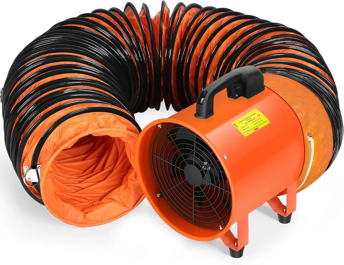 12'' Utility Blower Fan with 32.8 ft PVC Ducting