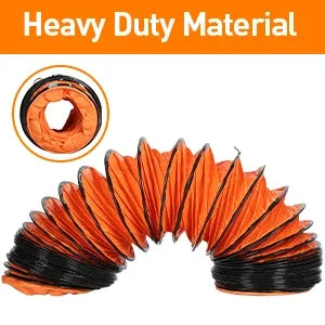 12'' Utility Blower Fan with 32.8 ft PVC Ducting