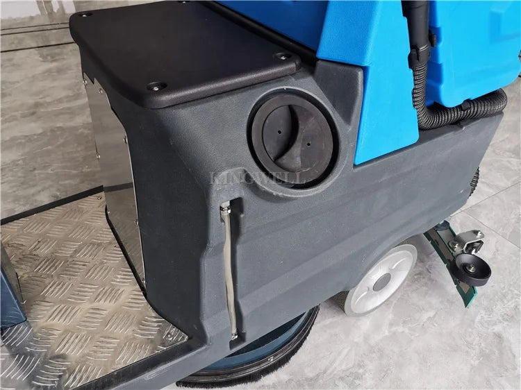 Battery Powered Ride-On Floor Scrubber