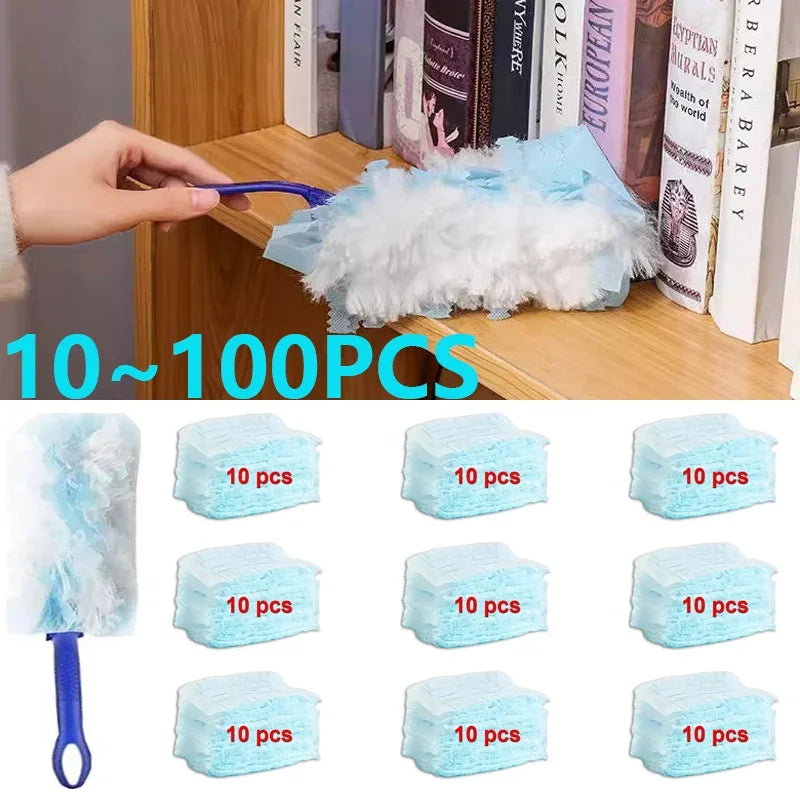 Replacement Microfiber Duster Heads (10-100 PCS)